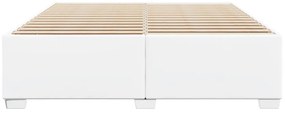 vidaXL Πλαίσιο Κρεβατιού Λευκό 180x200 εκ. από Συνθετικό Δέρμα