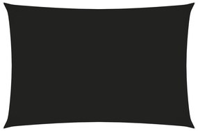 Πανί Σκίασης Ορθογώνιο Μαύρο 3 x 5 μ. από Ύφασμα Oxford - Μαύρο