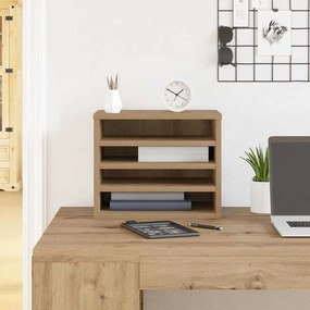 vidaXL Οργανωτής Γραφείου  Ξύλο 36x26x29.5 εκ Επεξεργασμένο Ξύλο
