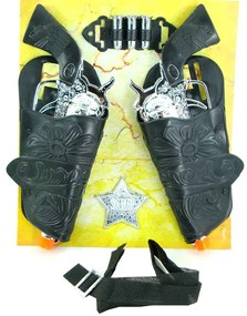 Αποκριάτικο Set 7 τεμάχια Όπλα CowBoy 312461