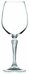 Ποτήρια Κρασιού Κολωνάτα Κρυστάλλινα Glamour RCR Σετ 6τμχ 590ml