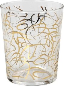 Ποτήρι Νερού 380ml Espiel Lucia Gold RAB533K6