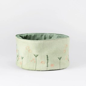 Ψωμιέρα Eastern RD0017477 Φ23,5x13,5cm Light Green Raeder Polyester,Βαμβάκι