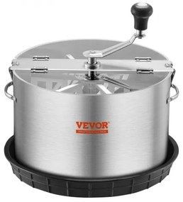 VEVOR Bud Leaf Trimmer, 16 inch Stainless Steel Manual Bud Trimmer Machine, with Clear PET Cover for Visual Cutting, Hand Pruners Included, for Cutting Leaves, Buds, Flowers, Hydroponic Plants