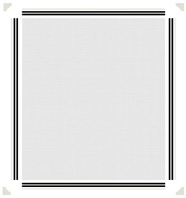 vidaXL Σήτα Εντόμων Μαγνητική για Παράθυρα Λευκή 120 x 140 εκ.