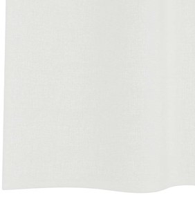 vidaXL Κουρτίνες Voile με βρόχους 2 τεμάχια Λευκό 140x260 cm