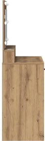vidaXL Τραπέζι περιποίησης Artisan Oak 79 x 41 x 135 εκ.