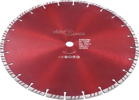 vidaXL Διαμαντόδισκος Κοπής Turbo 350 χιλ. Ατσάλινος