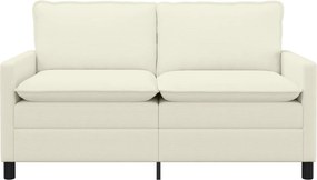 vidaXL Καναπές Κρεμ 156 x 81 x 87,5 εκ Ύφασμα