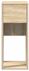 vidaXL Πύργος υπολογιστών με συρτάρι Δρυς sonoma 30x44x74 cm