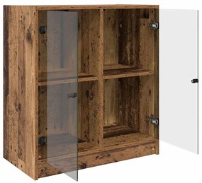 vidaXL Βοηθητικό ντουλάπι Παλιό Ξύλο 68 x 37 x 75,5 εκ