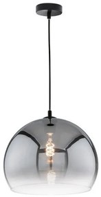 Κρεμαστό Φωτιστικό Οροφής Φ30 Φιμέ Amos 60835 Fischer Honsel-60835-Φιμέ/Smoke 60835