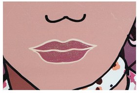 Καμβάς DKD Home Decor African Τζίντζερ Καμβάς 80 x 3 x 120 cm