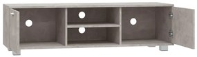 vidaXL Έπιπλο Τηλεόρασης Γκρι Σκυροδέματος 140x40,5x35 εκ. Επεξ. Ξύλο