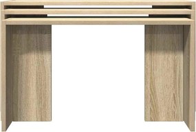 vidaXL Τραπεζάκια Ζιγκόν 3 τεμ. Sonoma Δρυς από Επεξεργασμένο Ξύλο