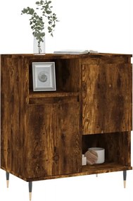 vidaXL Ντουλάπι Καπνιστή Δρυς 60x35x70 εκ. από Επεξεργασμένο Ξύλο