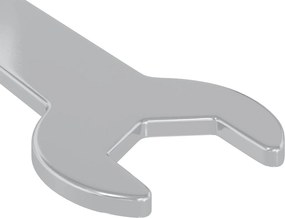 vidaXL Δίχαλο 12 pcs Ασημί 13 mm Σίδερο