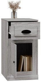 vidaXL Ντουλάπι με Συρτάρι Γκρι Sonoma 40 x 50 x 75 εκ. Επεξεργ. Ξύλο