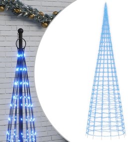 vidaXL Χριστουγεννιάτικο δέντρο LED 3000 LED Μπλε 800 εκ.