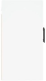 vidaXL Ντουλάπι Τοίχου Λευκό 60 x 31 x 60 εκ. από Επεξεργασμένο Ξύλο