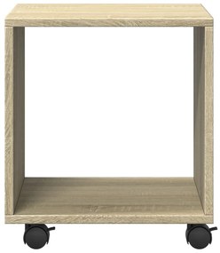 vidaXL Ντουλάπι Τροχήλατο Sonoma Δρυς 37x33x42,5 εκ. Επεξ. Ξύλο