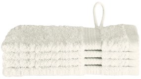 vidaXL Πετσέτες 4 pcs Κρεμ 15 x 21 cm Βαμβάκι