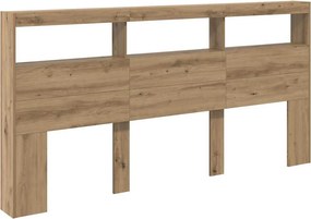 vidaXL Κεφαλάρι Artisan Oak Επεξεργασμένο ξύλο