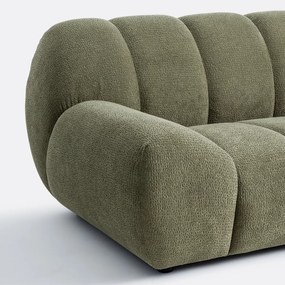 Διθέσιος καναπές, ύφασμα jaguar, Nuria