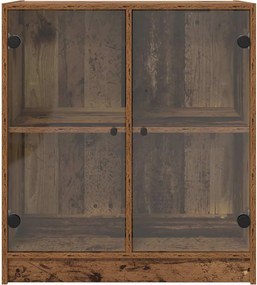 vidaXL Βοηθητικό ντουλάπι Παλιό Ξύλο 68 x 37 x 75,5 εκ
