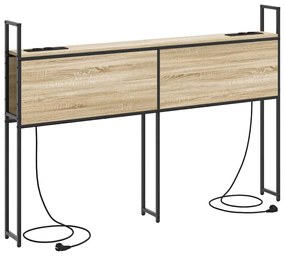vidaXL Κεφαλάρι Αποθήκης Sonoma Δρυς 150 cm Επεξεργασμένο ξύλο