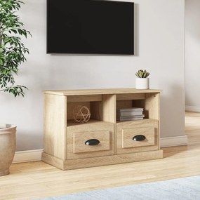 vidaXL Έπιπλο Τηλεόρασης Sonoma Δρυς 80x35x50 εκ. Επεξ. Ξύλο