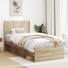 vidaXL Κεφαλάρι Sonoma Δρυς Επεξεργασμένο Ξύλο