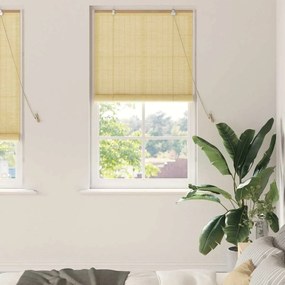 vidaXL Ρολά και Σκίες Παραθύρων Φυσικό 80 x 220 cm Μπαμπού