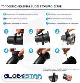 GloboStar 75599 Προβολάκι Κήπου Καρφωτό - Δαπέδου Epistar LED 6W 300lm 60° AC 230V Αδιάβροχο IP44 RGB με 12 Διαφορετικά Σχέδια Φωτισμού