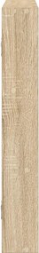 vidaXL Ραφιέρα Τοίχου Sonoma Δρυς 43x9x60 εκ. από Επεξεργ. Ξύλο