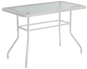 Outdoor Table 028 Fylliana White 120x70x70 cm