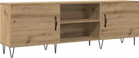 vidaXL Έπιπλο Τηλεόρασης Δρυς τεχνίτης 150x30x50 εκ. Επεξ. Ξύλο