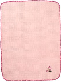 Κουβέρτα Πικέ Αγκαλιάς (80x110) Dimcol Deer 196 Pink