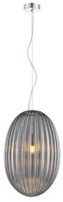 Κρεμαστό Φωτιστικό Οροφής 1xE27 Γυαλί Φ30cm AP SunLight-AP9003-1BSG-Φιμέ/Smoke AP9003-1BSG