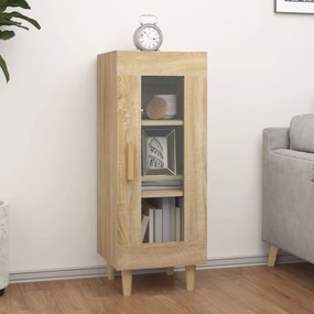 vidaXL Ντουλάπι Sonoma Δρυς 34,5x34x90 εκ. από Επεξεργασμένο Ξύλο