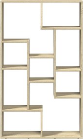 vidaXL Βιβλιοθήκη Sonoma Δρυς 72x20x120,5 εκ. από Επεξεργασμένο Ξύλο