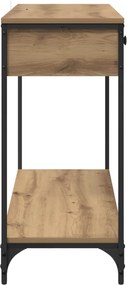 vidaXL Τραπέζι κονσόλας Artisan Oak 100 x 34,5 x 75 εκ.