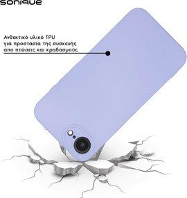Θήκη Σιλικόνης My Colors Sonique Apple iPhone 16e / iPhone 17e Λιλά