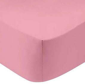 Κατωσέντονο Cotton Feelings με λάστιχο 102 Lila Ημίδιπλο (120x200+30)