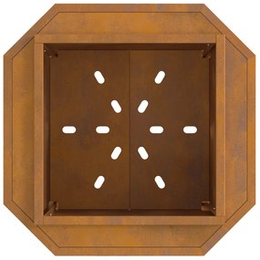 vidaXL Σόμπα χωρίς καπνό 48x48x51 εκ. Χάλυβας με ικανότητα