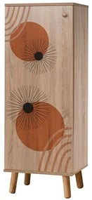 Παπουτσοθήκη Vegas 869VEL8620 50x38x135cm Multi Μοριοσανίδα,Ξύλο
