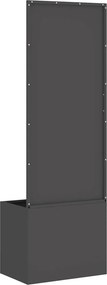 vidaXL Οθόνη Ιδιωτικότητας Κήπου Μαύρο 50 x 32 x 150 εκ