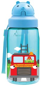 Παγούρι 450ml Με Καλαμάκι Laken Οχήματα