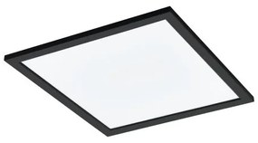 Έξυπνο Φωτιστικό Οροφής Πλαφονιέρα LED 21,5W 3CCT Dimmable 45x45cm Salobrna-Z Eglo-900051-Μαύρο 900051
