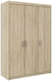 Ντουλάπα τρίφυλλη Elena 3D-Sonoma